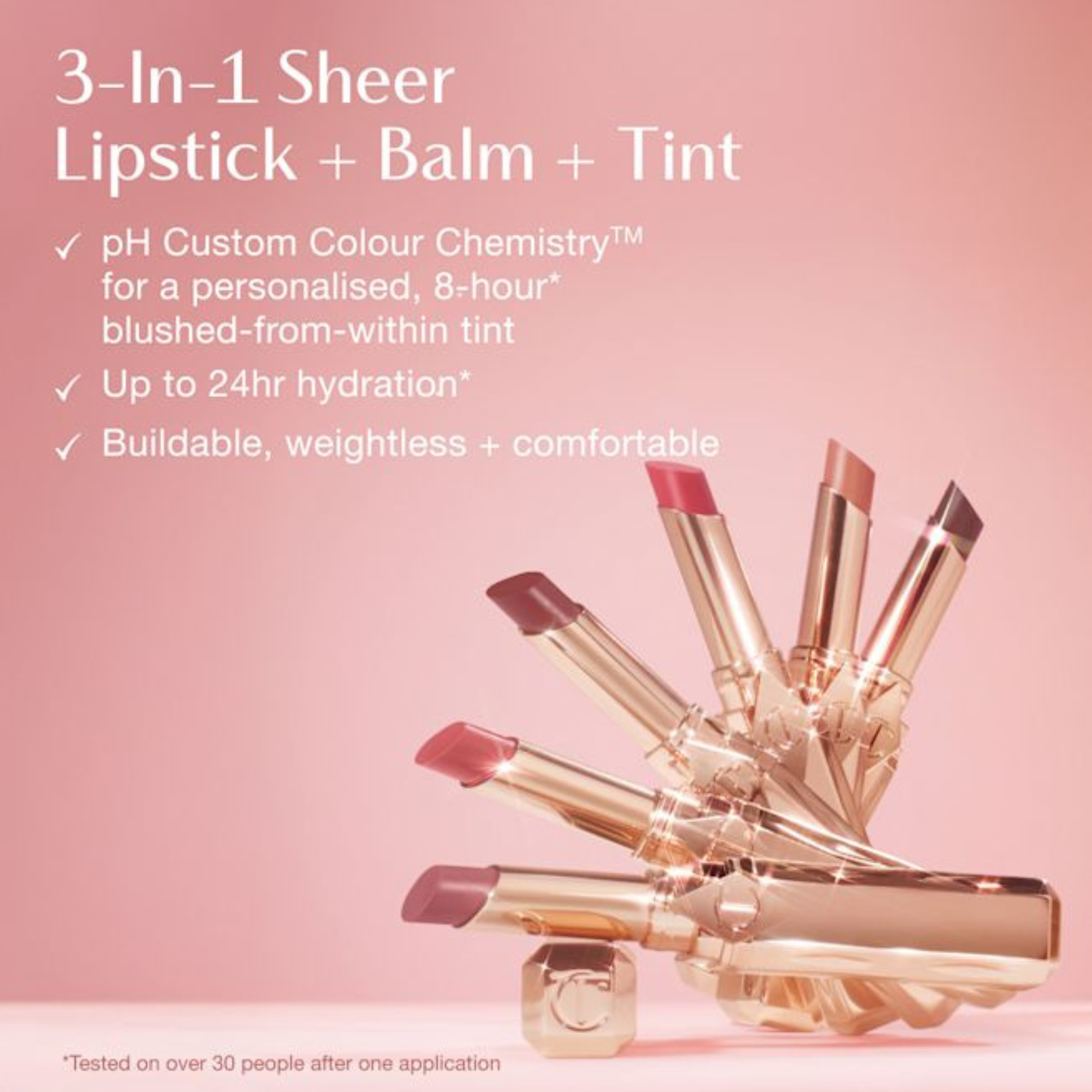 Charlotte Tilbury Pillow Talk Blush Balm Lip Tint - Multiple Shades